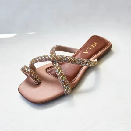 Rasteira Premium Kela Lux Gold - 37
