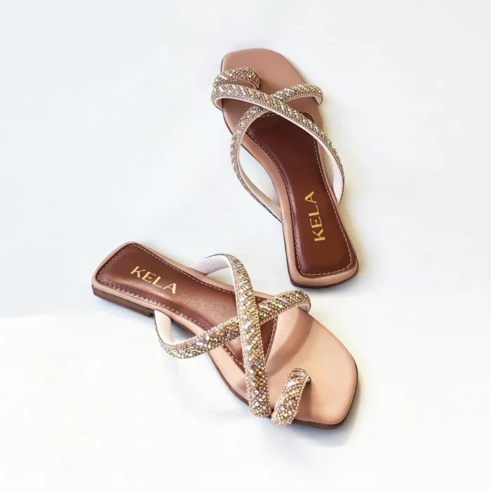 Rasteira Premium Kela Lux Gold - Imagem 8