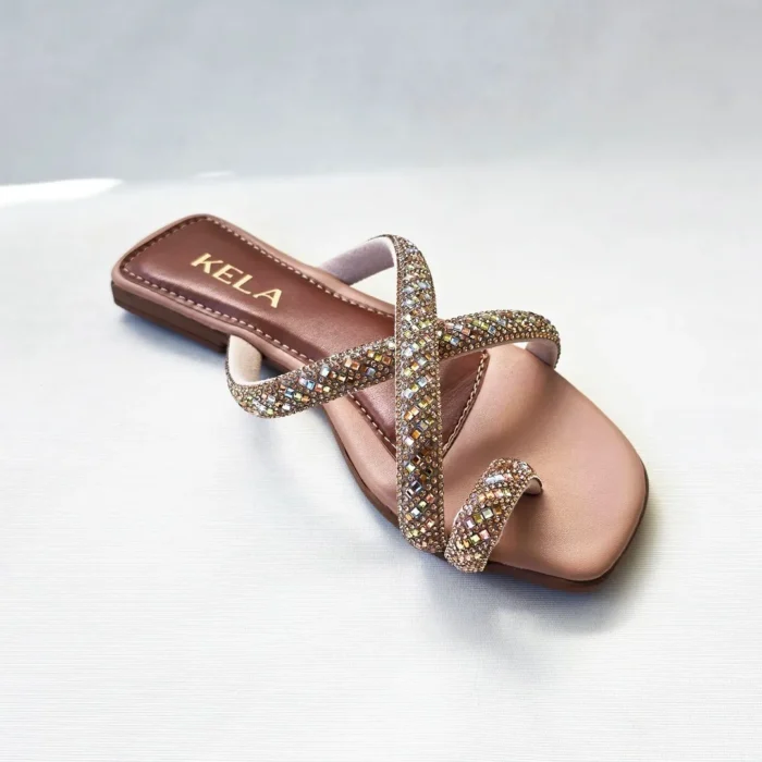 Rasteira Premium Kela Lux Gold - Imagem 7
