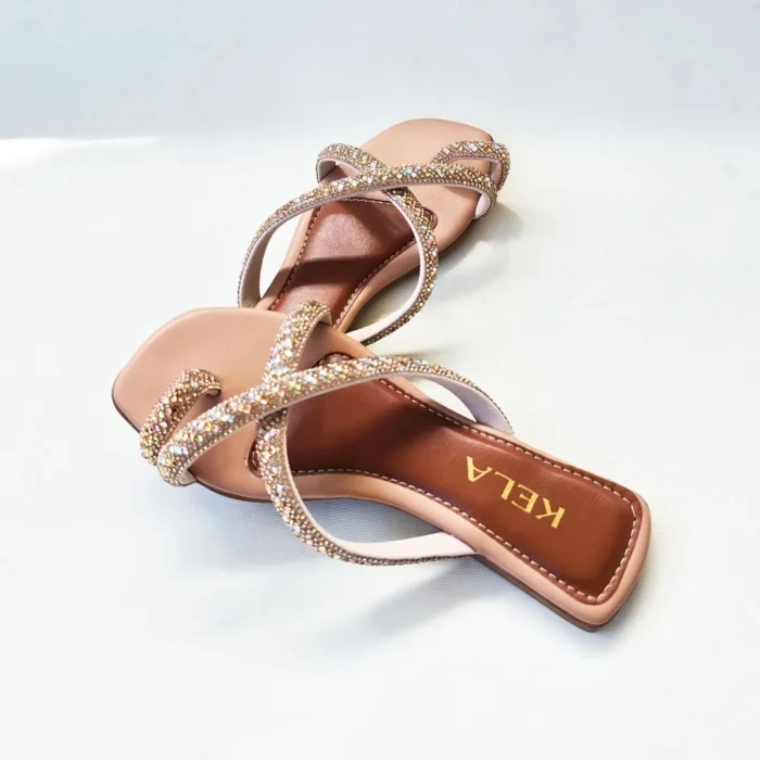 Rasteira Premium Kela Lux Gold - Imagem 2