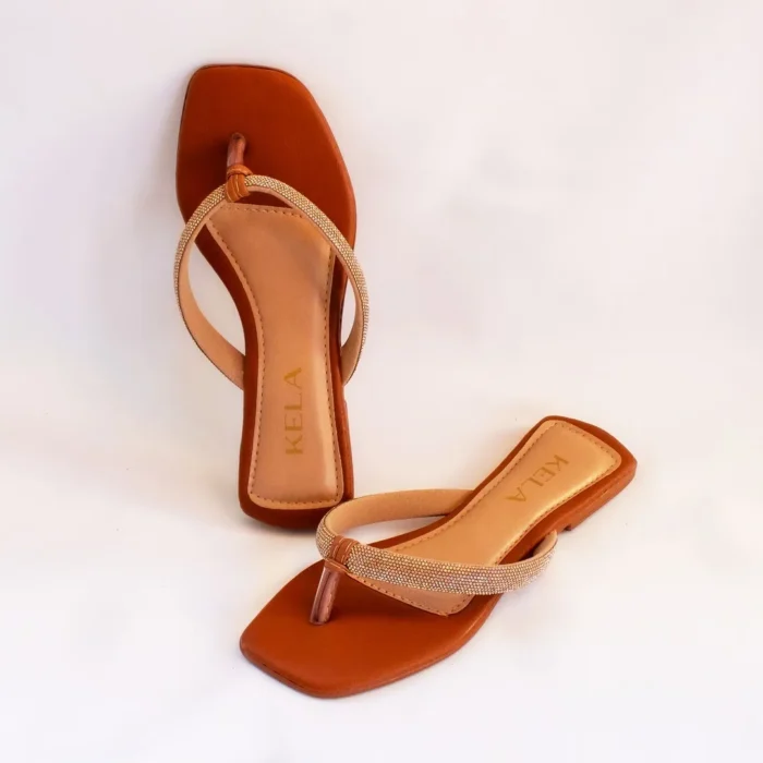 Rasteira premium Kela Lux Carmel - Imagem 5
