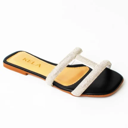 Rasteira Kela Noir Premium