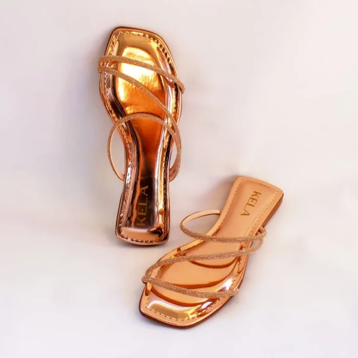 Rasteira 3D Kela Golden Flex - Imagem 4