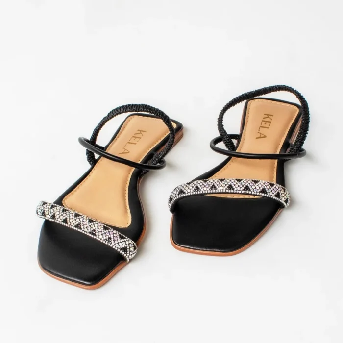 Rasteira Premium Kela Black Glow - Imagem 5