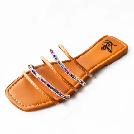 Rasteira Kela Prime Multicolor Glam - 38