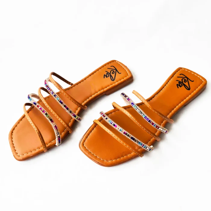 Rasteira Kela Prime Multicolor Glam - Imagem 6