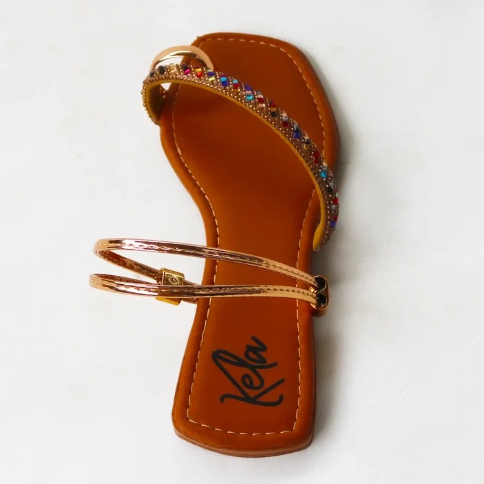 Rasteira Kela Prime Golden Rainbow - Imagem 3