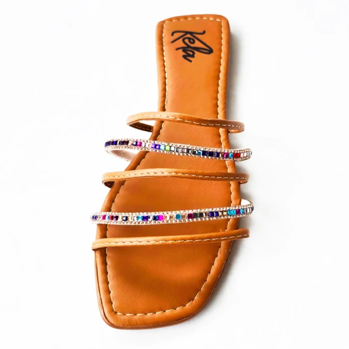 Rasteira Kela Prime Multicolor Glam - Imagem 5