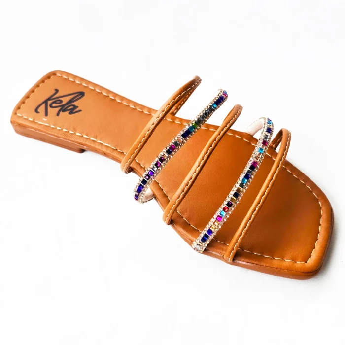 Rasteira Kela Prime Multicolor Glam - Imagem 4