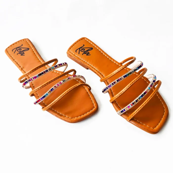 Rasteira Kela Prime Multicolor Glam - Imagem 8