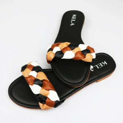 Rasteira Kela Trama Mix - 37