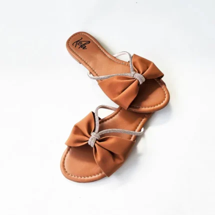 Sem Marca Kela - K667 - Rasteira Kela Laço Chic - 35