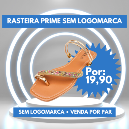 Rasteira Prime - (Sem Logomarca) - R$19,90