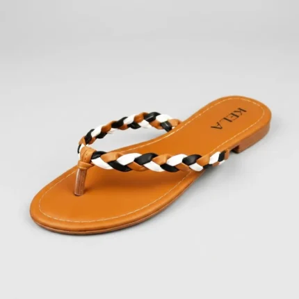 Rasteira Kela Basic Trançada Mix