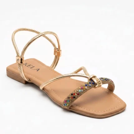 Rasteira Kela Prime Glam Colors - 38