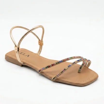 Rasteira Kela Prime Luxo Colorido - 35