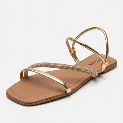 Rasteira Kela Prime Elegance Bronze - 36