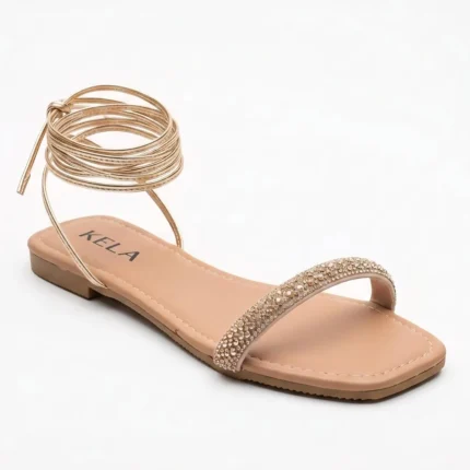 Rasteira Kela Prime Rose Glamour - 35