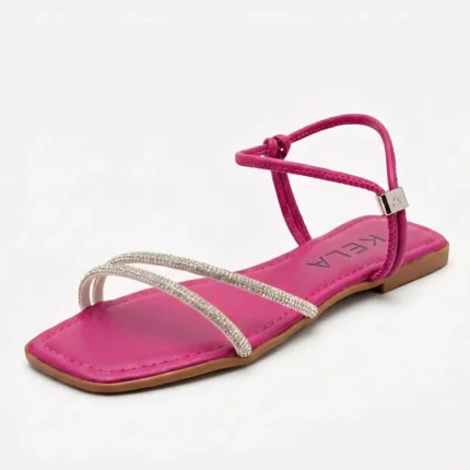 Rasteira Kela Prime Pink Lux - 39