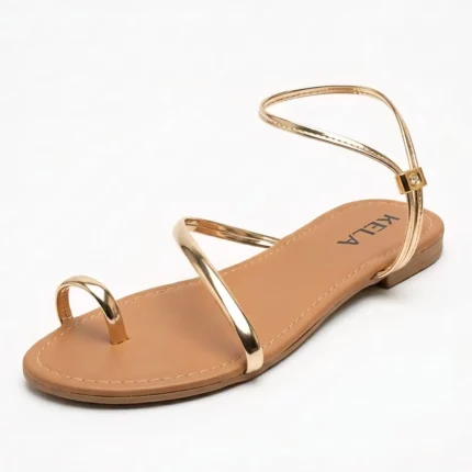 Rasteira Kela Rosé Touch - 36