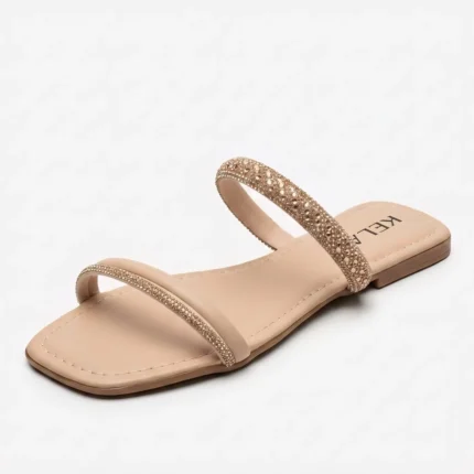 Rasteira Kela Prime Rosé Delicatta - 34