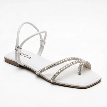 Rasteira Kela Prime Cristal Luna - 35