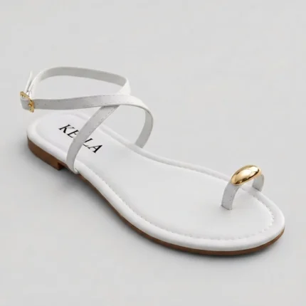 Rasteira Kela Clássica Elegance Ring - 35