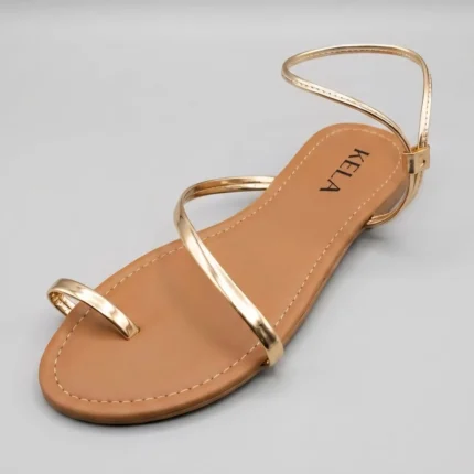 Rasteira Kela Rosé Touch - 39