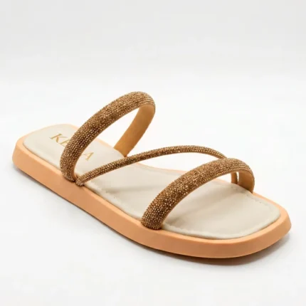Papete Flatform Kela Luminous Nude - 34