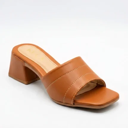 Salto Bloco KELA Elegance Caramelo - 35