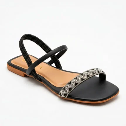 Rasteira Premium KELA Slingback Strass - 35