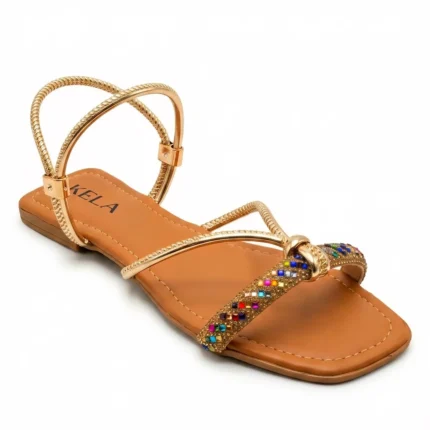 Rasteira Kela Prime Glam Colors - 39
