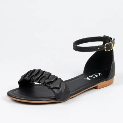 Rasteira Kela Soft Tornozelo Preta - 39