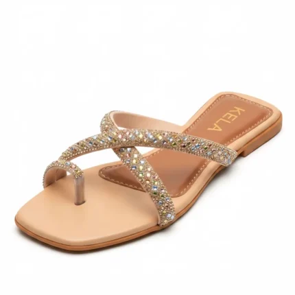 Rasteira Premium KELA Cristais Color - 36