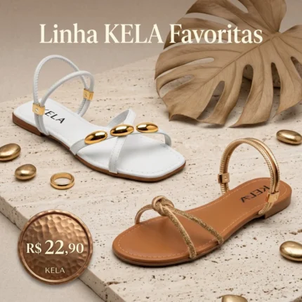 Linha KELA Favoritas (R$ 22,90)