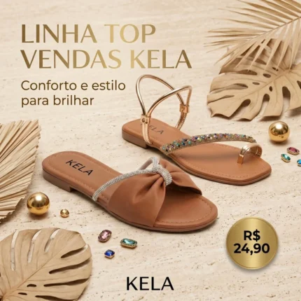 Linha Top Vendas KELA (R$ 24,90)