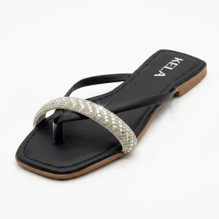 Rasteira KELA Prime Crystal Black - 34