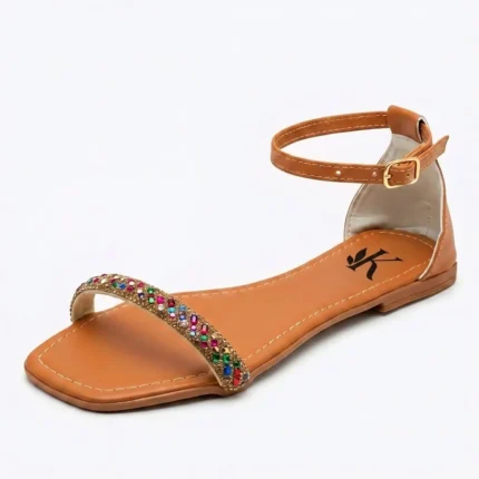 Rasteira K Camel Luxo - 34