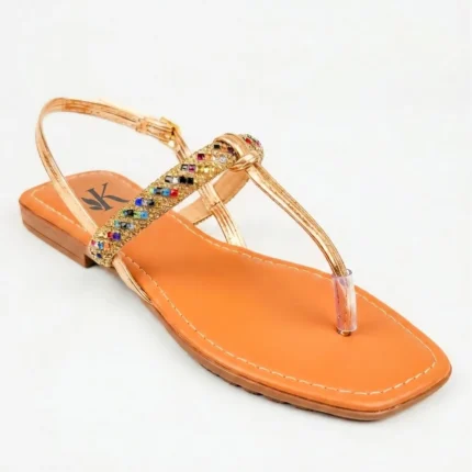 Rasteira K Golden Shine