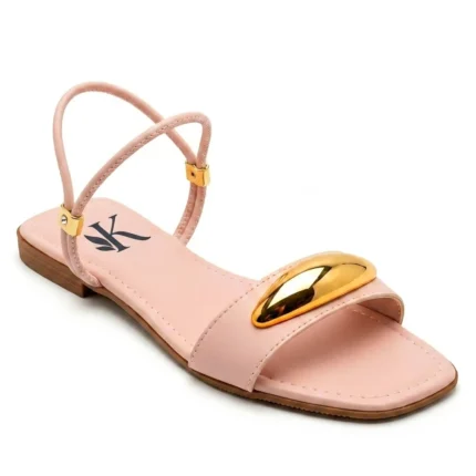 Rasteira K Blush Gold - 39